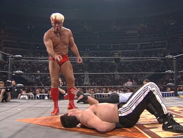 Ric Flair vs Eric Bischoff, WCW Starrcade 1998 – Brad Grapples Wrestling
